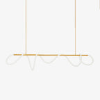 Lampadario a Curva Lineare Flessibile