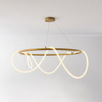 Lampadario a Curva Lineare Flessibile
