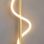 Lampada da Parete a Curva Lineare Flessibile