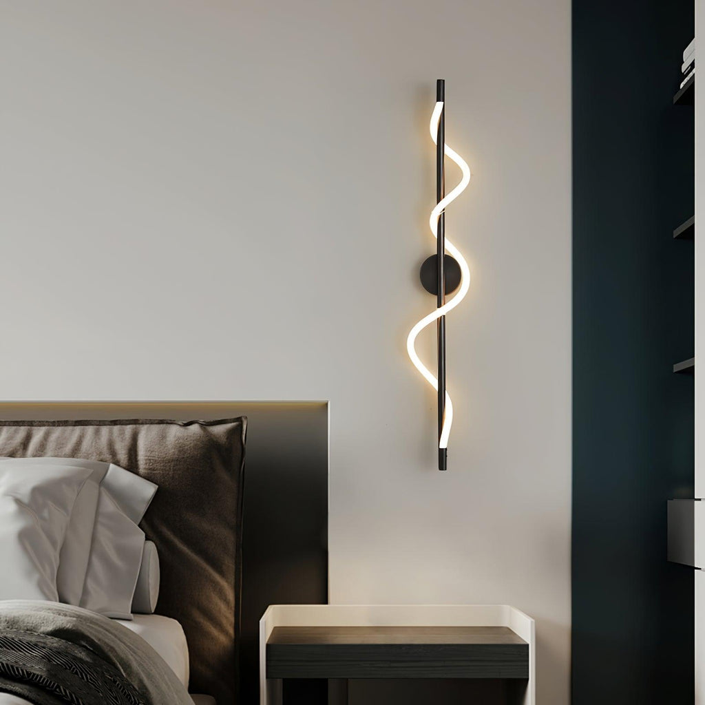 Lampada da Parete a Curva Lineare Flessibile