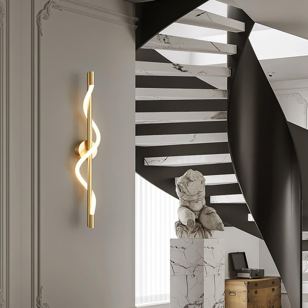 Lampada da Parete a Curva Lineare Flessibile
