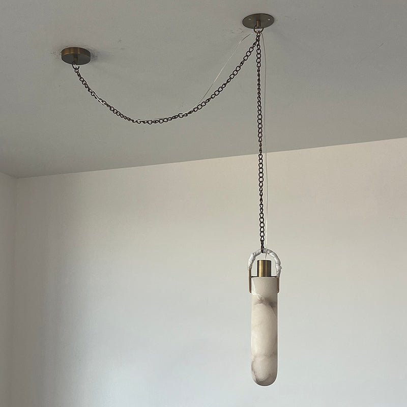Lampada a Sospensione in Alabastro Flint