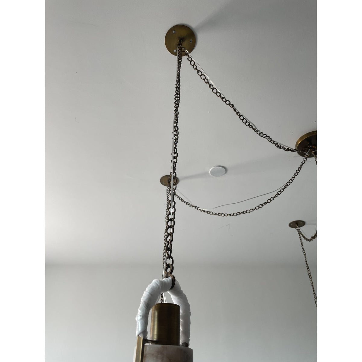 Lampada a Sospensione in Alabastro Flint