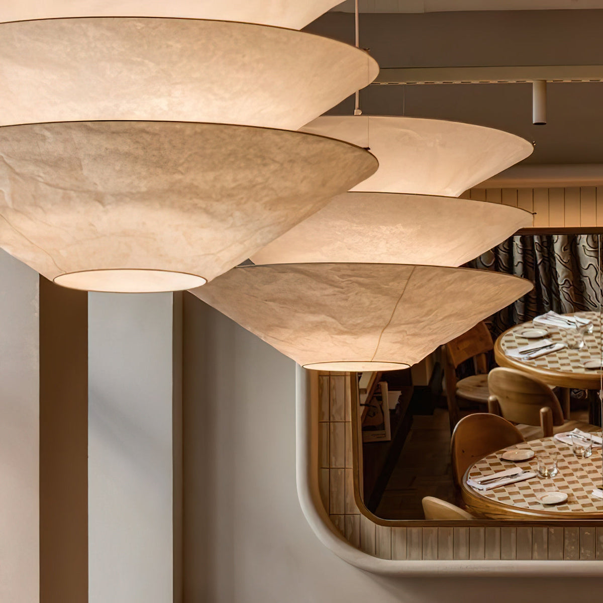 Lampada a Sospensione Fluttuante