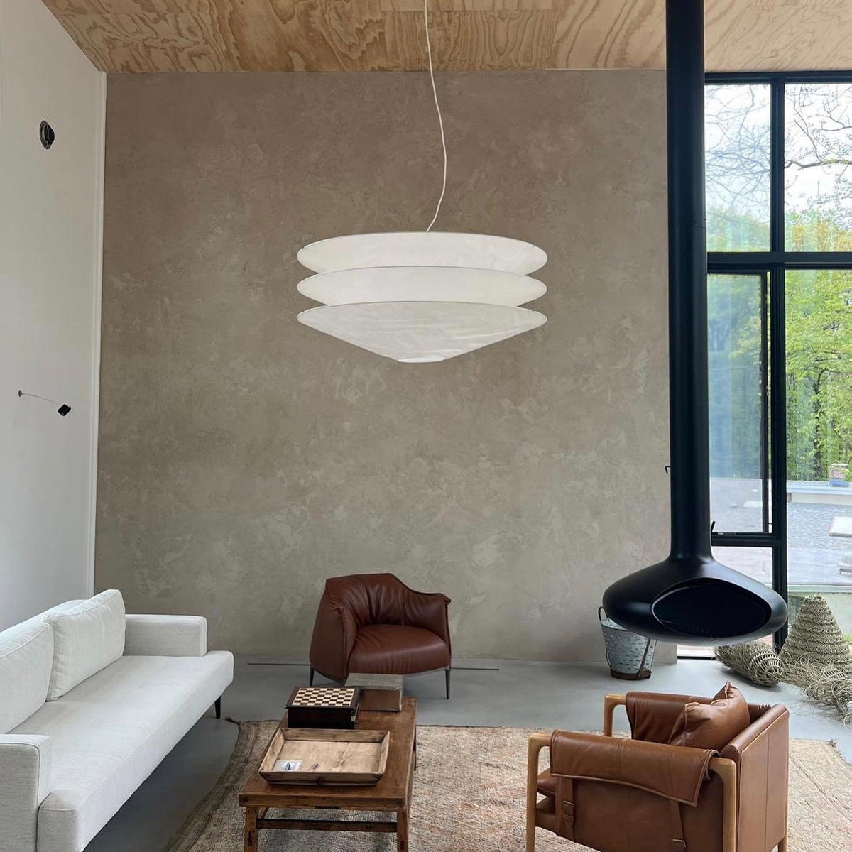 Lampada a Sospensione Fluttuante