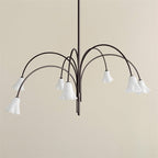 Lampadario in Vetro Flora