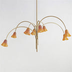 Lampadario in Vetro Flora