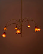 Lampadario in Vetro Flora