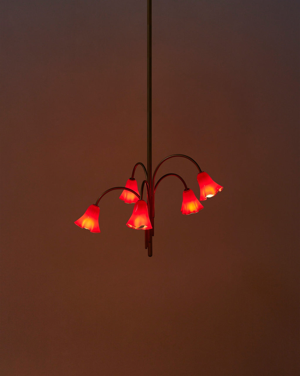 Lampadario in Vetro Flora