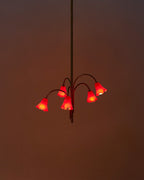 Lampadario in Vetro Flora