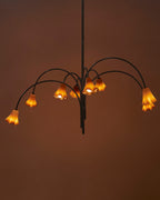 Lampadario in Vetro Flora