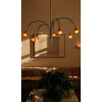 Lampadario in Vetro Flora