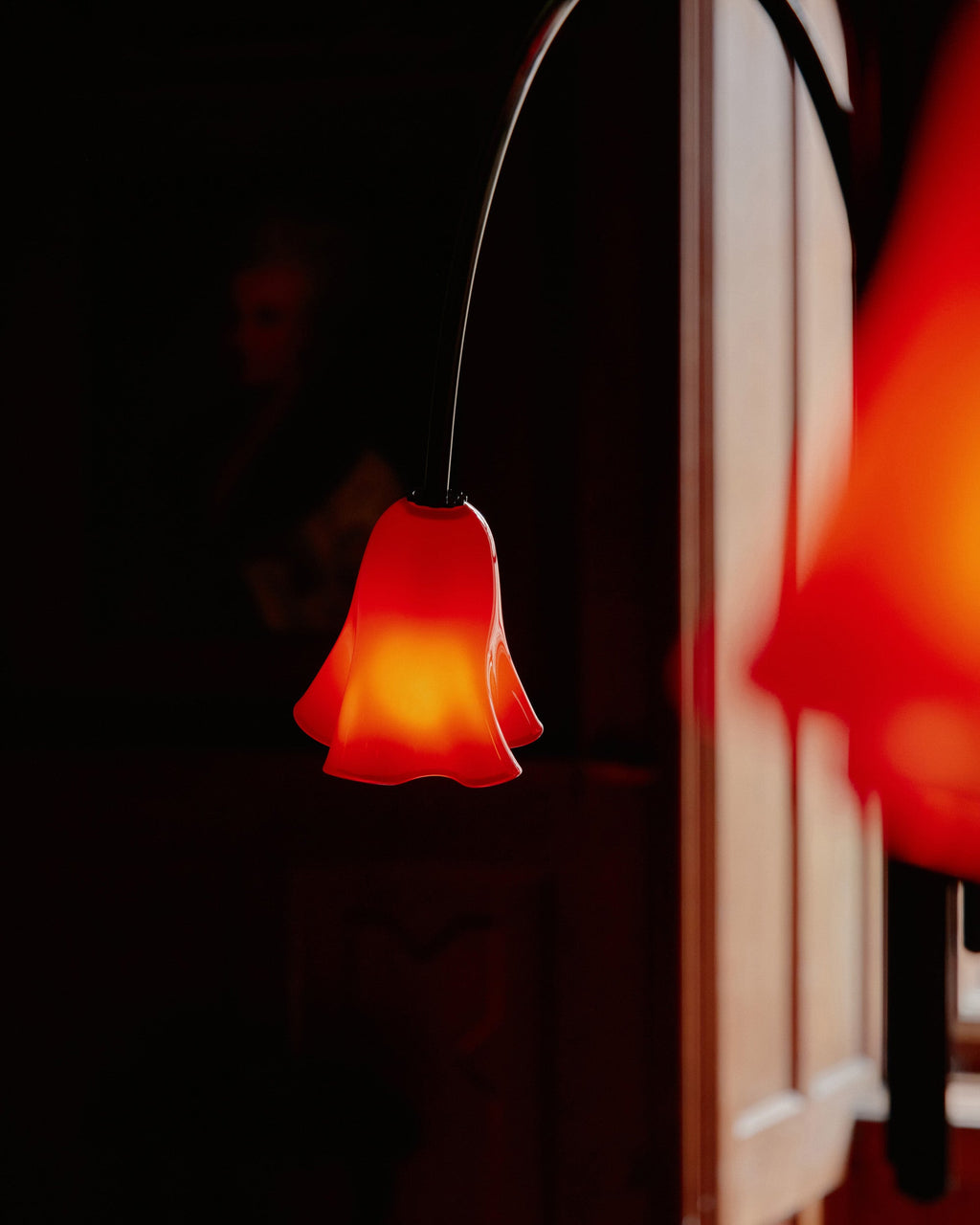 Lampadario in Vetro Flora