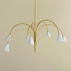 Lampadario in Vetro Flora