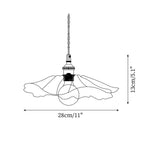 Lampada a Sospensione in Vetro Fiore