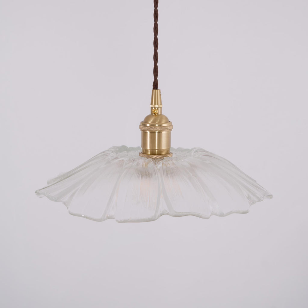Luci Swag in Vetro a Forma di Fiore