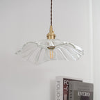 Luci Swag in Vetro a Forma di Fiore
