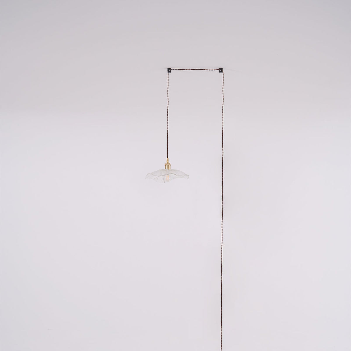 Luci Swag in Vetro a Forma di Fiore