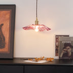 Luci Swag in Vetro a Forma di Fiore