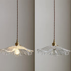 Lampada a Soffitto/Pendenti Calia Flower in Vetro