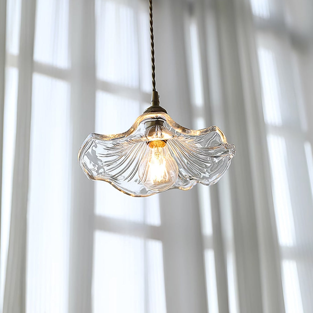 Lampada a Soffitto/Pendenti Calia Flower in Vetro