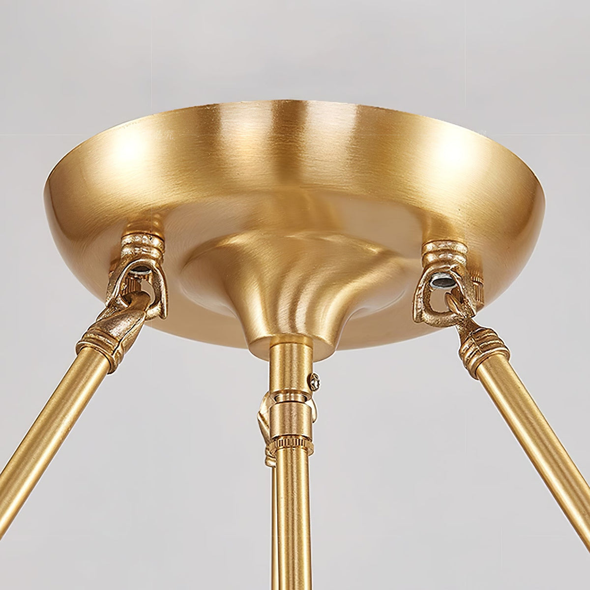 Lampada da soffitto in vetro a forma di fiore