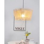 Lampada a sospensione Floxozo – Canapa – Beige – Ø 40 cm – Scandinava