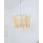 Lampada a sospensione Floxozo – Canapa – Beige – Ø 40 cm – Scandinava