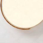 Moderna Lampada da Soffitto Circolare in Legno
