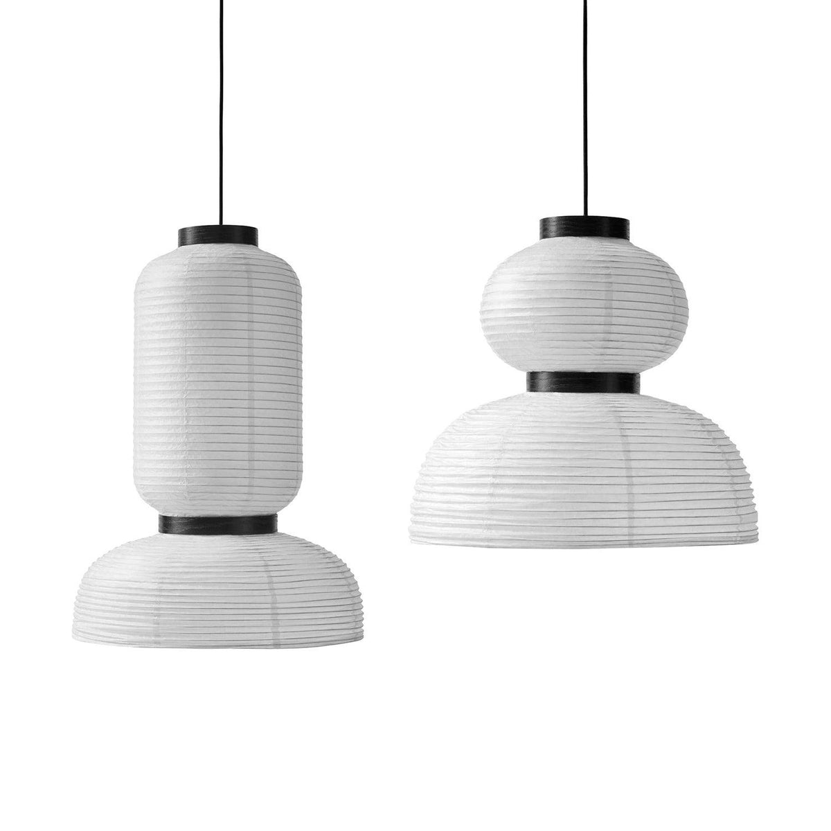 Lampada a sospensione in carta Cocoon