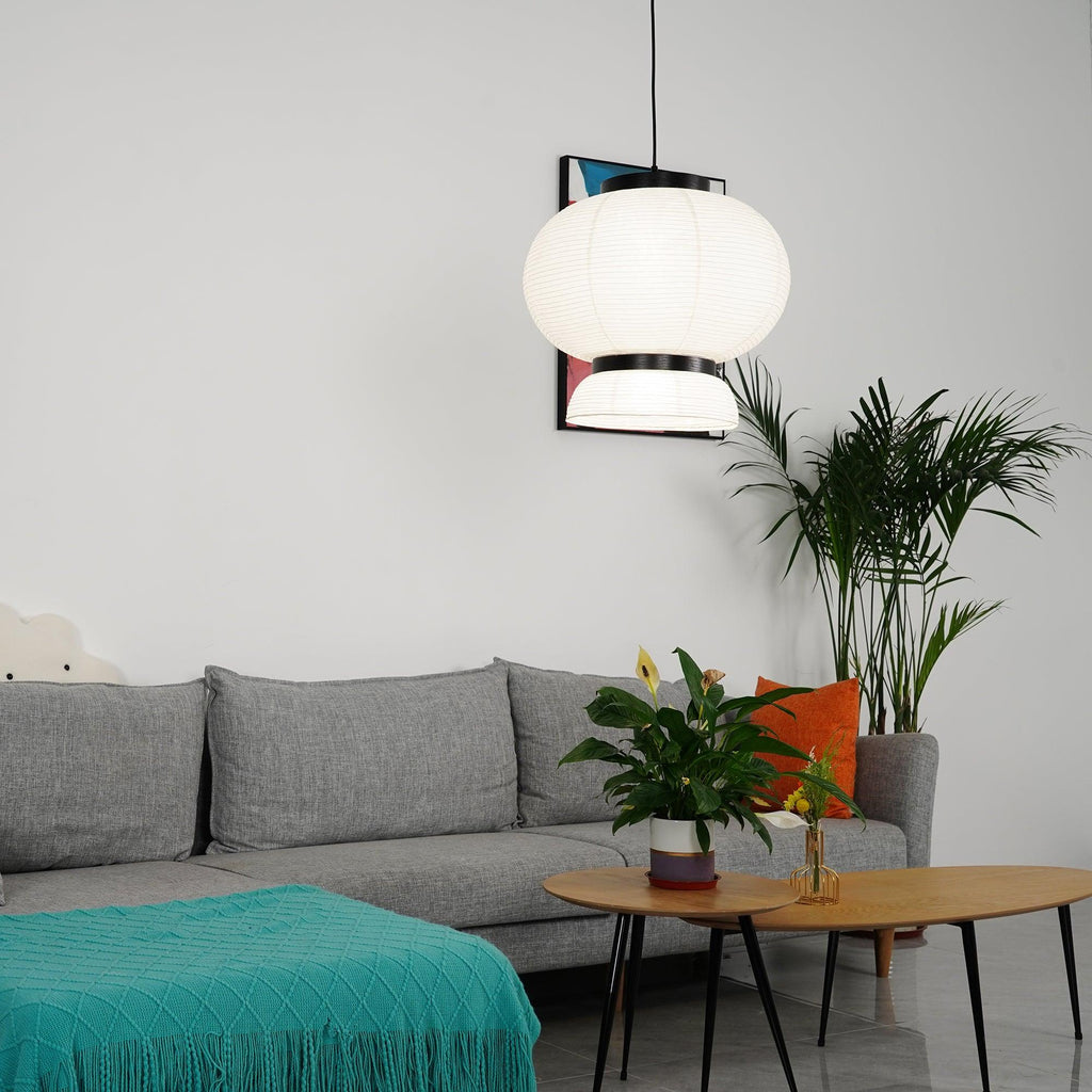 Lampada a sospensione in carta Cocoon