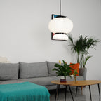 Lampada a sospensione in carta Cocoon
