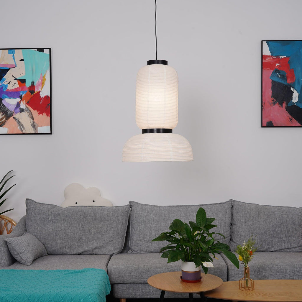 Lampada a sospensione in carta Cocoon
