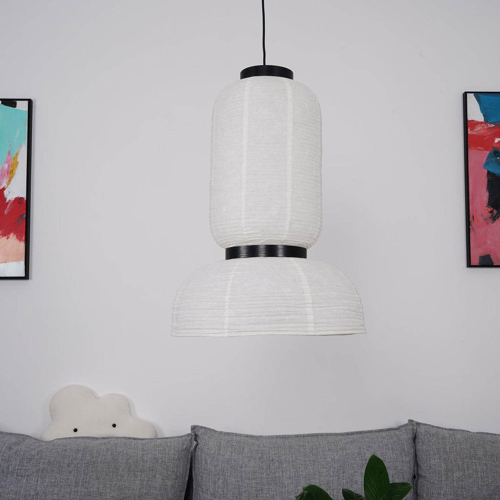 Lampada a sospensione in carta Cocoon