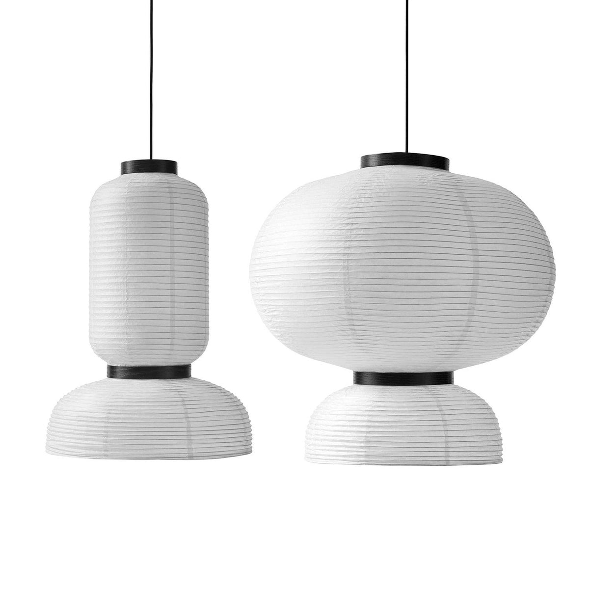 Lampada a sospensione in carta Cocoon