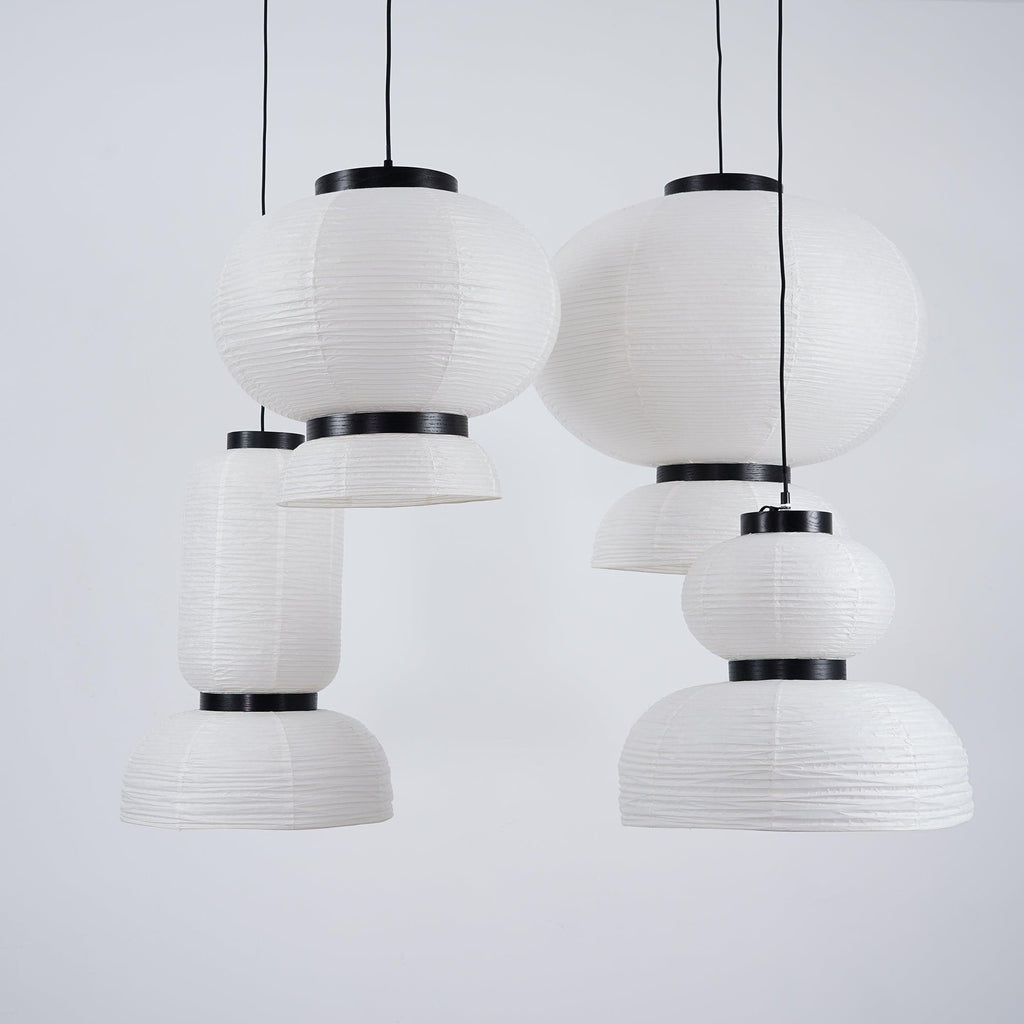 Lampada a sospensione in carta Cocoon