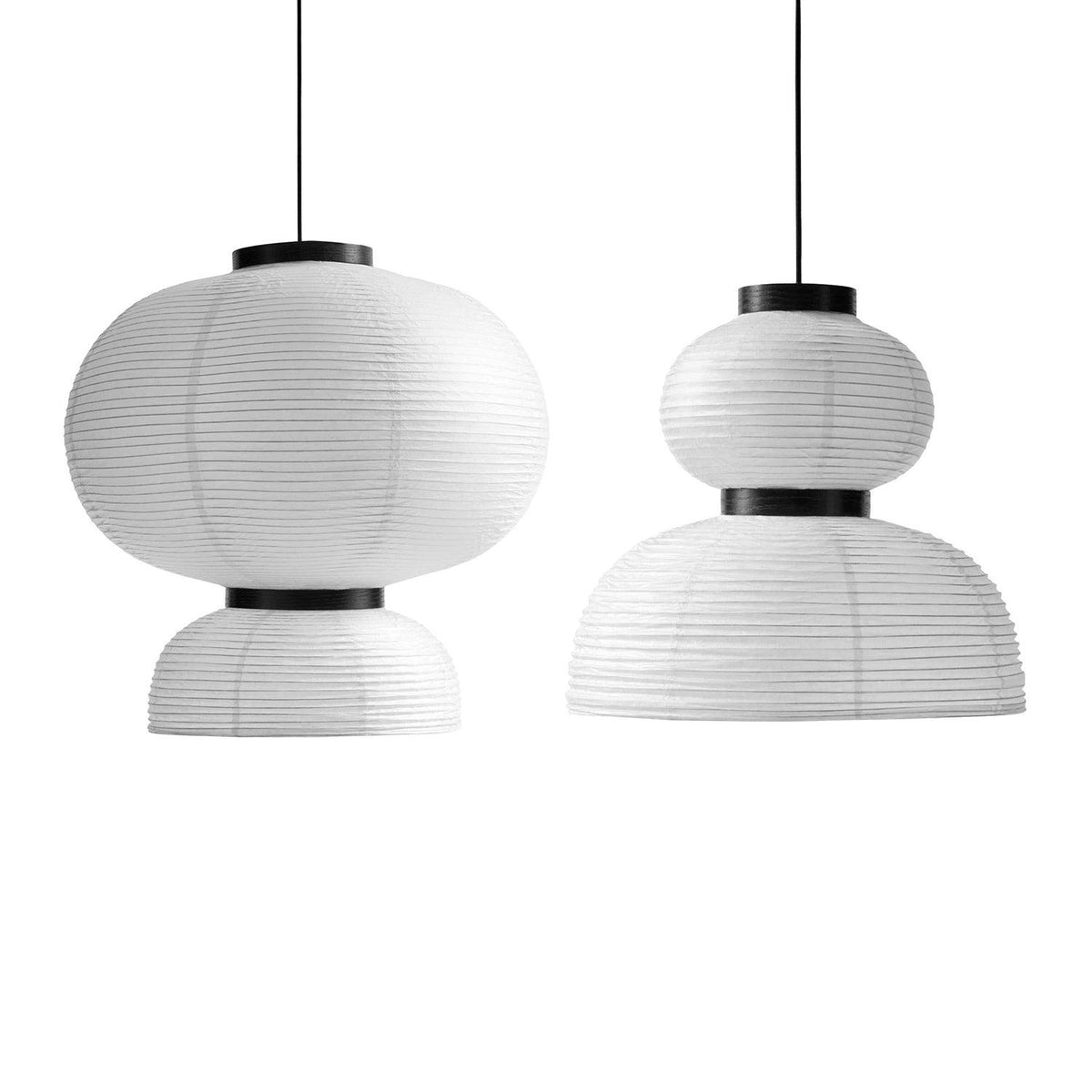Lampada a sospensione in carta Cocoon