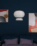 Lampada a sospensione in carta Cocoon