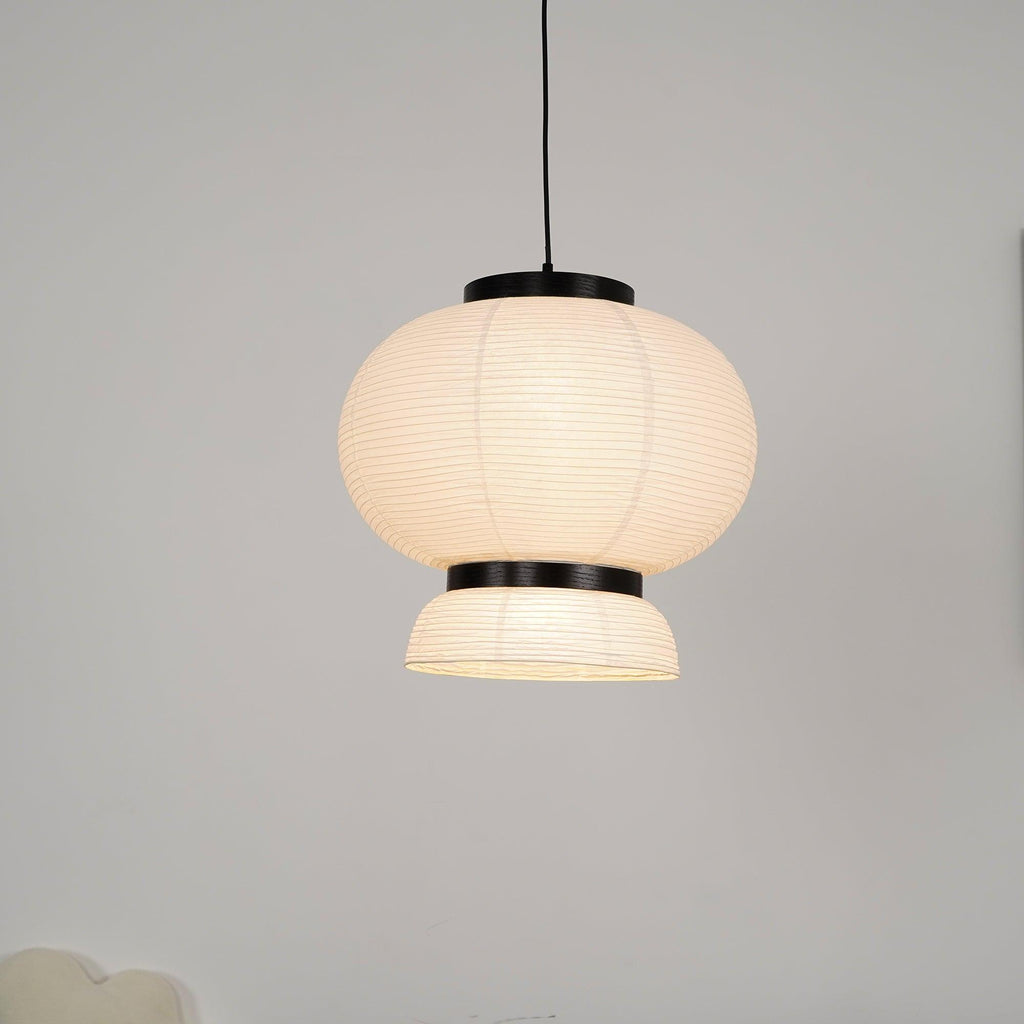 Lampada a sospensione in carta Cocoon