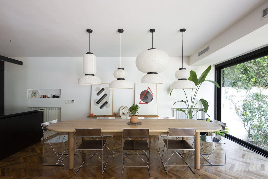 Lampada a sospensione in carta Cocoon