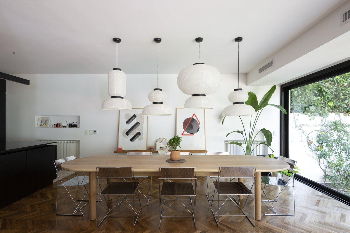 Lampada a sospensione in carta Cocoon
