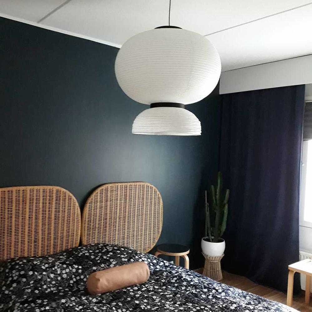 Lampada a sospensione in carta Cocoon