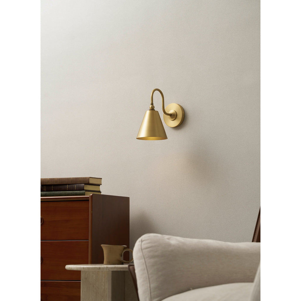 Applique da Parete in Ottone Forna