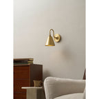 Applique da Parete in Ottone Forna