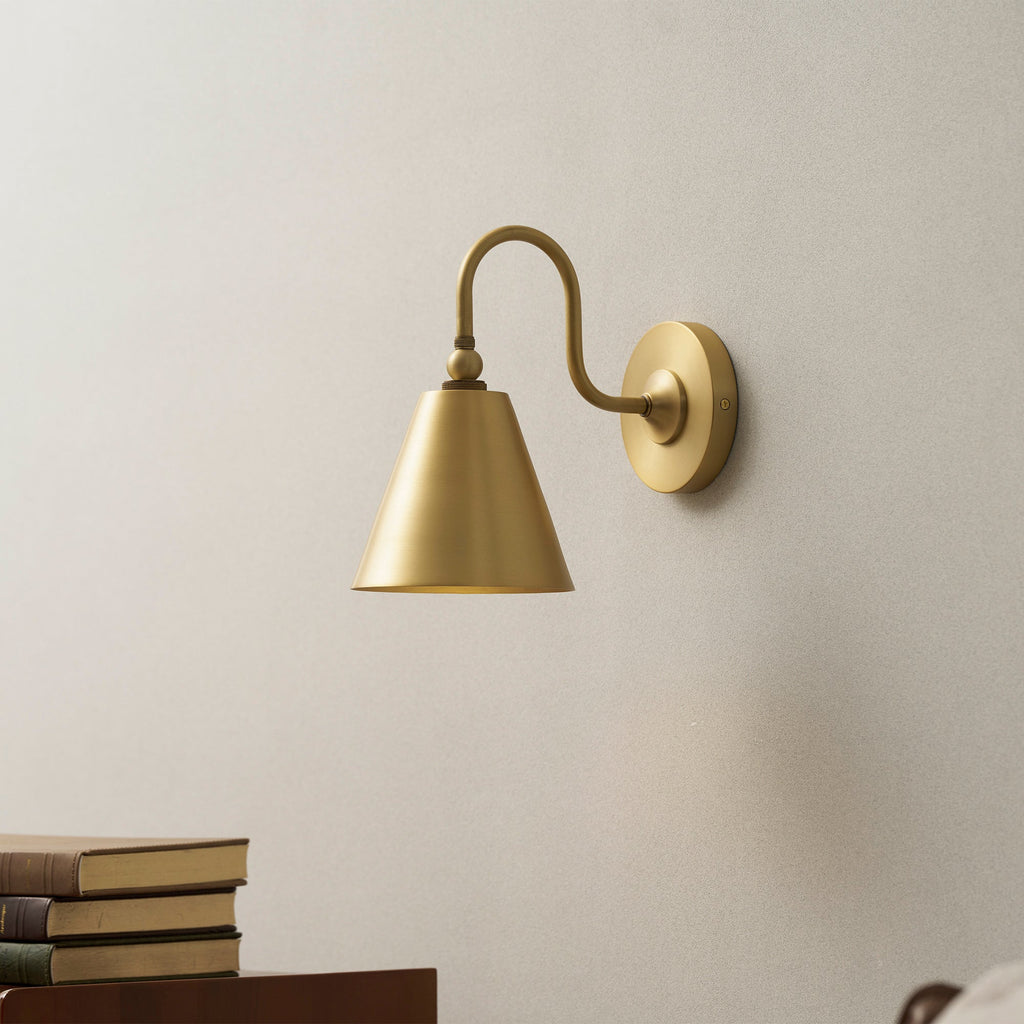 Applique da Parete in Ottone Forna