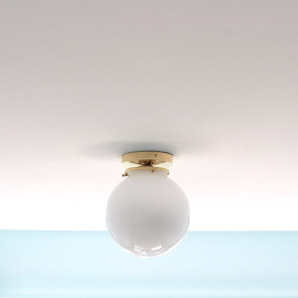 Lampada da soffitto in vetro Foster