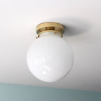 Lampada da soffitto in vetro Foster