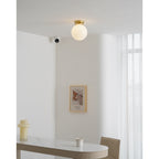 Lampada da soffitto in vetro Foster