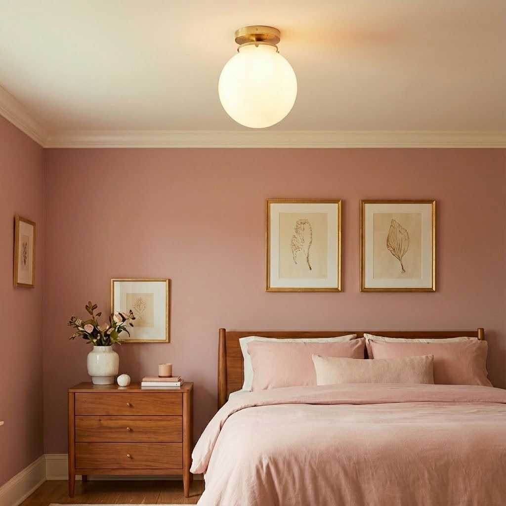 Lampada da soffitto in vetro Foster