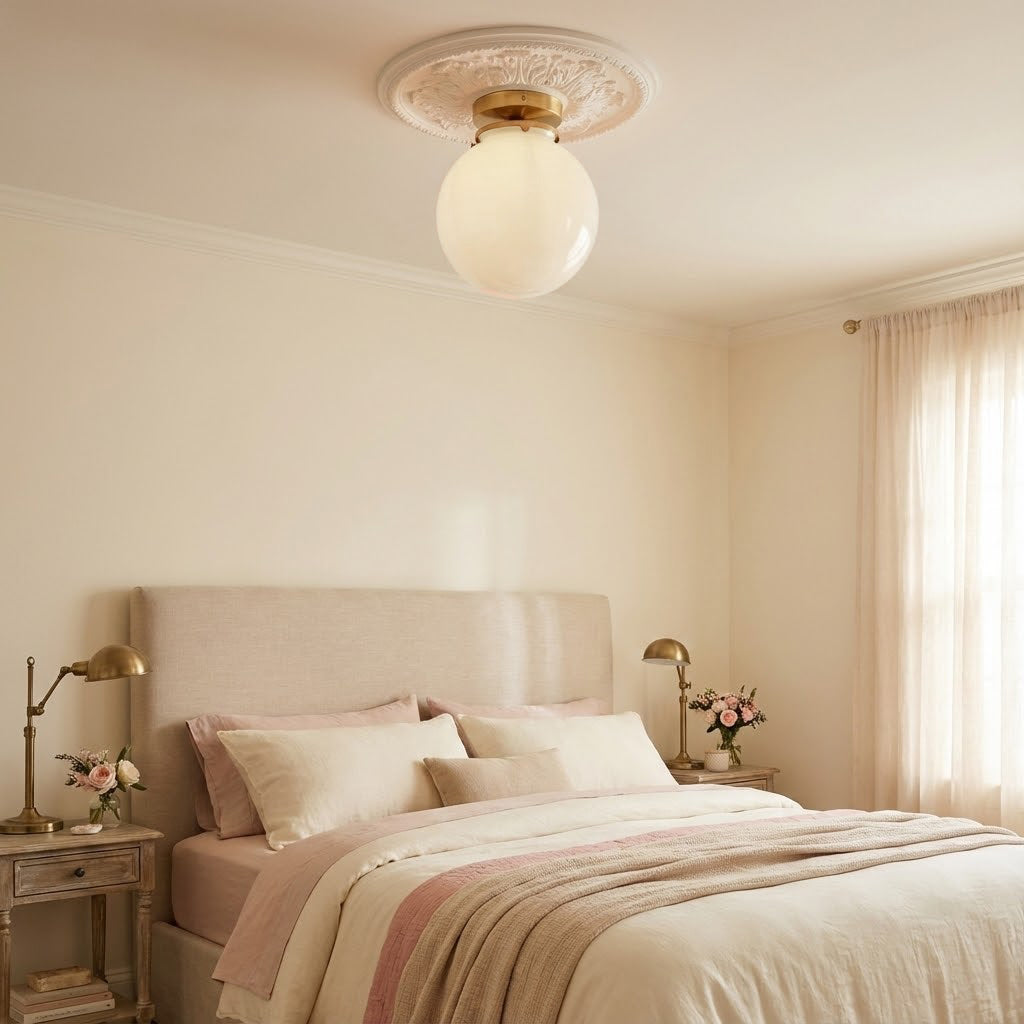 Lampada da soffitto in vetro Foster